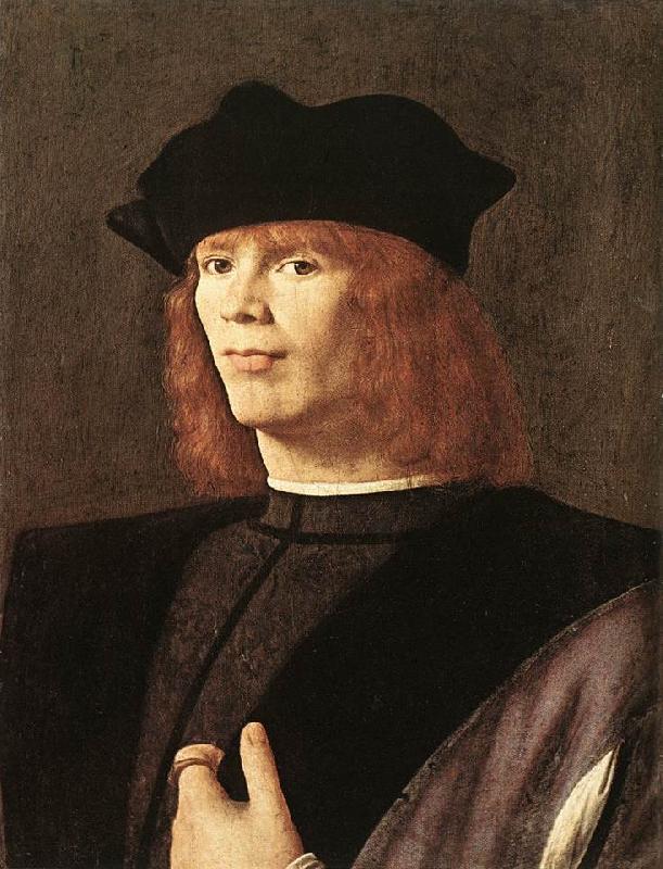 SOLARI, Andrea Portrait of a Man ar oil painting image